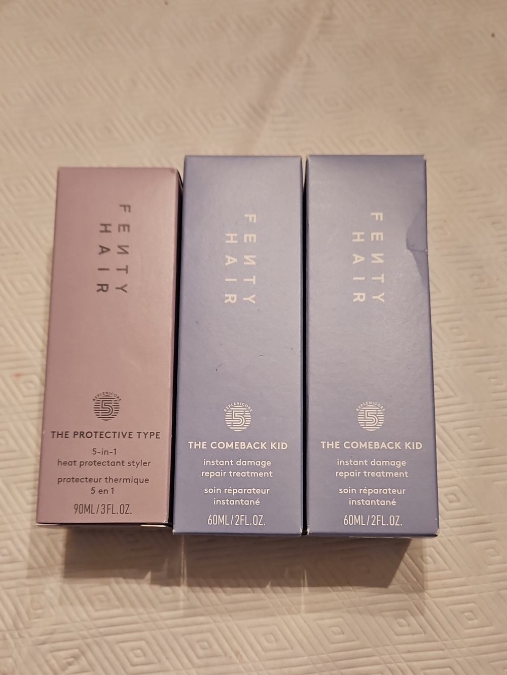 Fenty Hair The Comeback Kid  x2 & The Protective Type Set